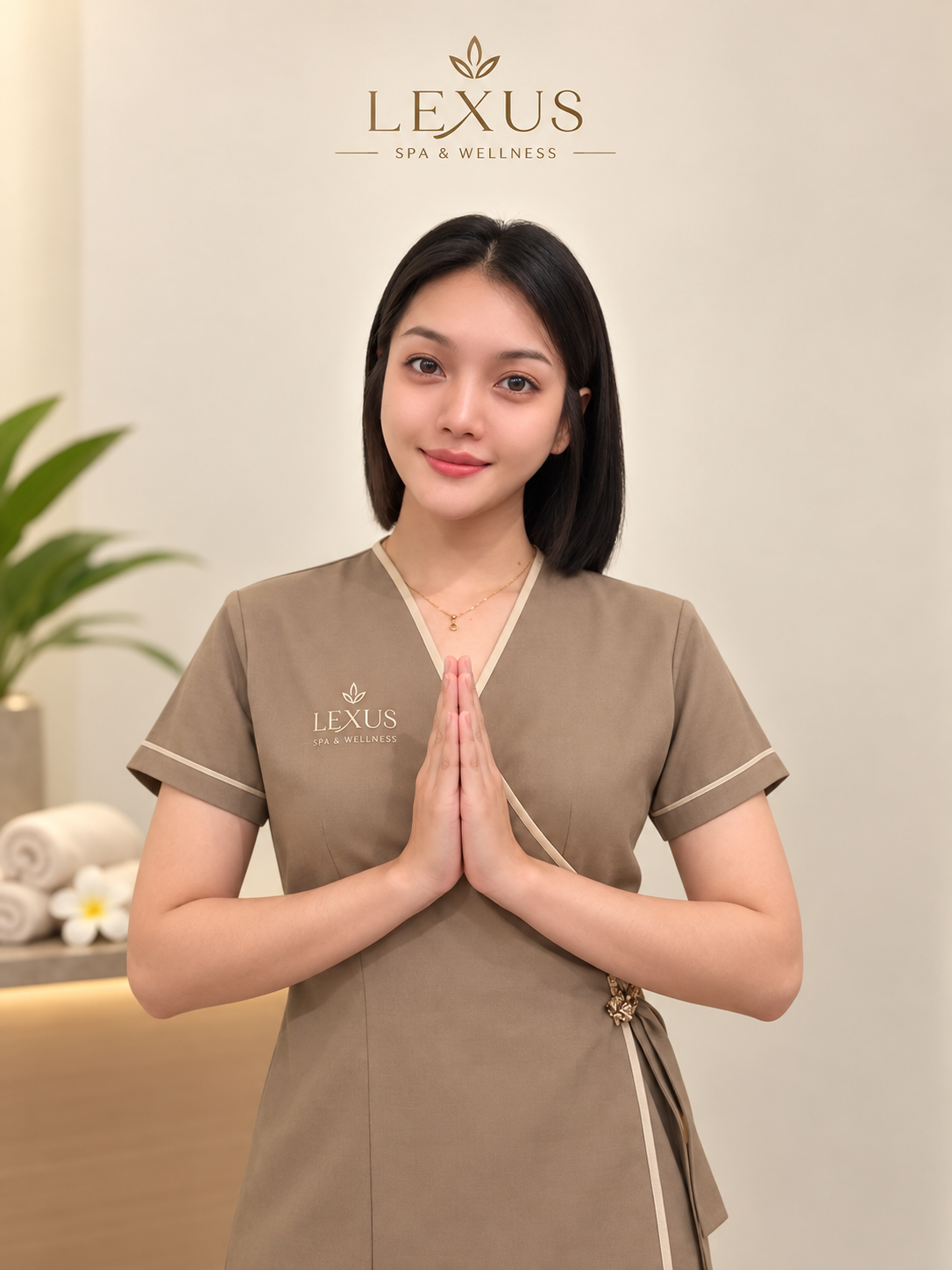Relaxing wellness treatment